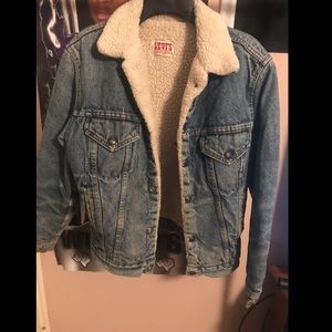 Vintage Levi’s Sherpa Denim Jacket